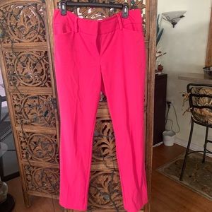 Hot Pink Office Pants by New York & Co. Size 10